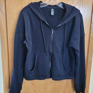 90 Degree Black Hoodie Size Large